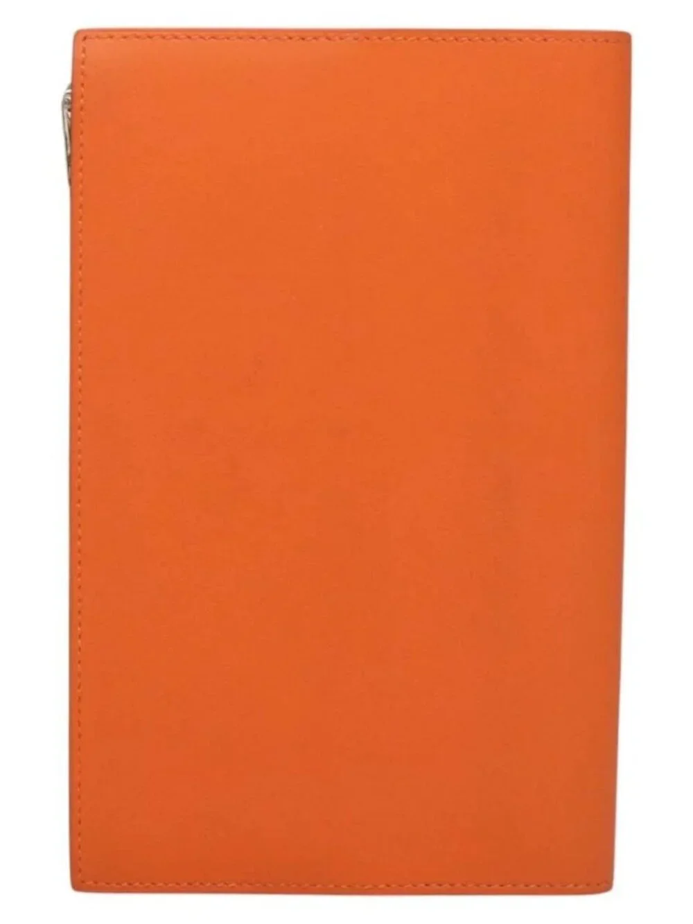 HERMES EA Zip PM Day Planner Cover Vaux Swift Orange Auth 117190M